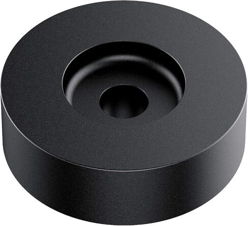 Kedok 45 RPM Adapter, for 7 Inch Vinyl Record Players and Technics Turntables, Solid Aluminum Dome 45 Adapter (Black) in Saudi Arabia