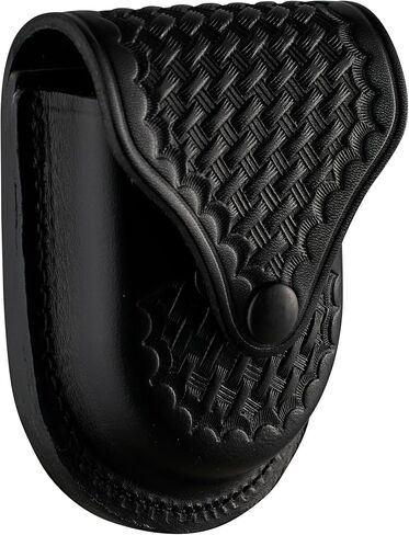 JAY-PEE Molded Leather Handcuff Case Pouch for Duty Belt Round Bottom in Saudi Arabia