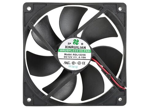 RDL1225S Fan RDL1225S 12V 0.18A 2-Wire 12CM Cooling Fan in Saudi Arabia