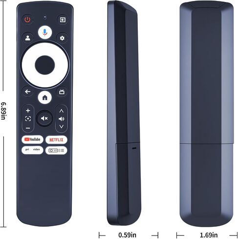 Voice Replacement Remote for Aurzen Boom mini Google TV Projector in Kuwait
