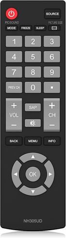 NH305UD for Emerson TV Remote Replacement, Universal Remote Control for Emerson TV LF402EM6 LF461EM4 LF501EM4 LF501EM5F LF391EM4 LF320EM4 LF290EM4 in Saudi Arabia