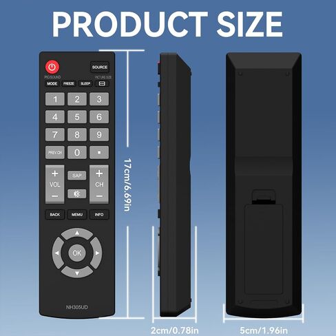NH305UD for Emerson TV Remote Replacement, Universal Remote Control for Emerson TV LF402EM6 LF461EM4 LF501EM4 LF501EM5F LF391EM4 LF320EM4 LF290EM4 in Saudi Arabia