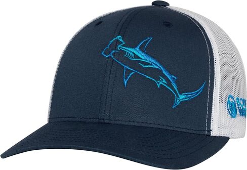 قبعة سائق الشاحنة للغوص تحت الماء من Shark Scuba: مشبك خلفي قابل للتعديل للرجال لصيد الأسماك وصيد الأسماك بالرمح in Kuwait