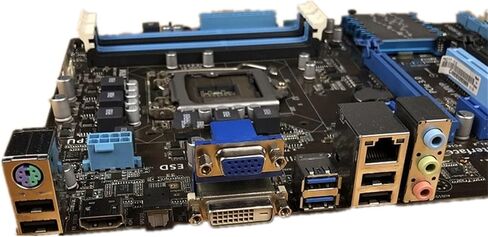 1pcs P8Z77-V LX Desktop Motherboard LGA 1155 DDR3 i3 i5 22/32nm CPU USB3.0 32GB SATA3 VGA HDMI Z77 mainboard PC Boards in Saudi Arabia