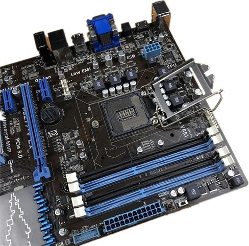 1pcs P8Z77-V LX Desktop Motherboard LGA 1155 DDR3 i3 i5 22/32nm CPU USB3.0 32GB SATA3 VGA HDMI Z77 mainboard PC Boards in Saudi Arabia