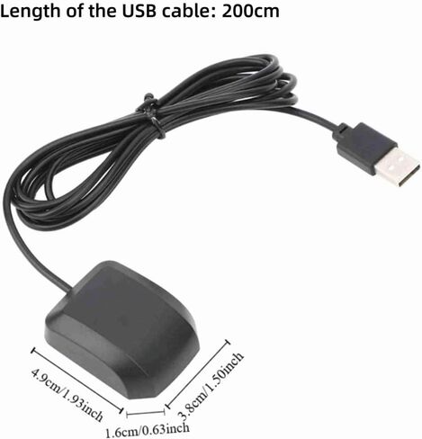 VK-162 Navigation Module USB Engine Board External GPS No RF Transmit, for Embedded Positioning，DC3.3-5V GPS Receiver for Window for Linux with 200cm Cable(VK-162) in Saudi Arabia
