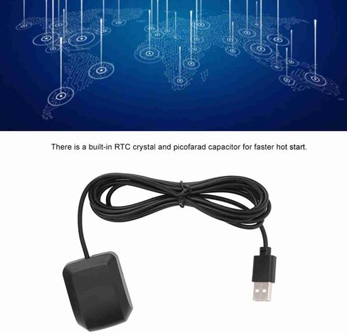 VK-162 Navigation Module USB Engine Board External GPS No RF Transmit, for Embedded Positioning，DC3.3-5V GPS Receiver for Window for Linux with 200cm Cable(VK-162) in Saudi Arabia