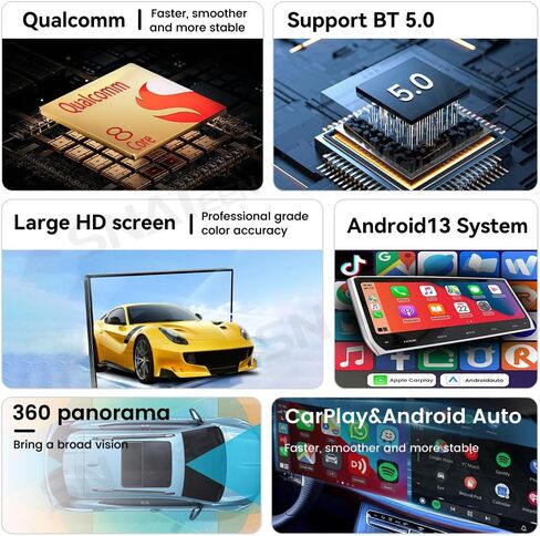 17.2 Inch Android 13 Car Radio for Ford F150 F250 2015-2021 SYNC3 in Saudi Arabia
