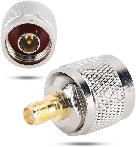 Pissente N Male to SMA Female Adapter, 50 Ohm 2 Pack in Kuwait