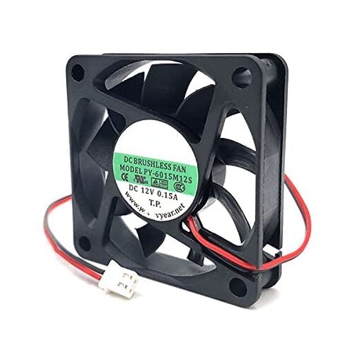 PY-6015M12S 12V 60mm Fan 0.15A 6015 6CM 2 Wire Cooling Fan in Saudi Arabia