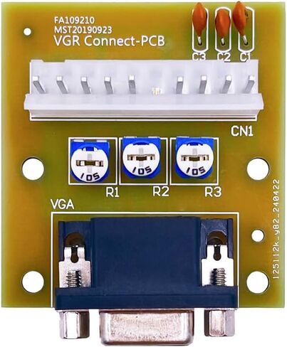 CGA to VGA or VGA to CGA Adapter CGA/VGA VGA/CGA Monitor Converter Video Converter Board Monitor in Saudi Arabia