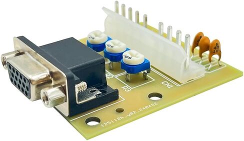 CGA to VGA or VGA to CGA Adapter CGA/VGA VGA/CGA Monitor Converter Video Converter Board Monitor in Saudi Arabia