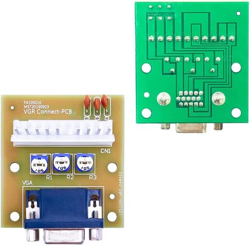 CGA to VGA or VGA to CGA Adapter CGA/VGA VGA/CGA Monitor Converter Video Converter Board Monitor in Saudi Arabia