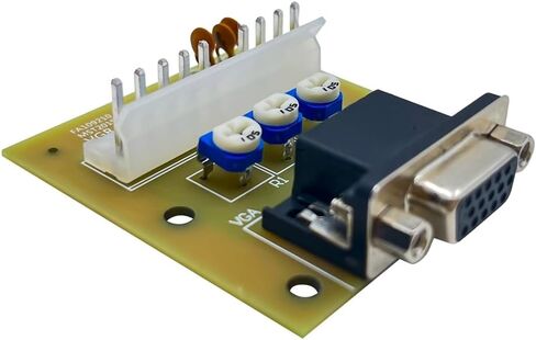 CGA to VGA or VGA to CGA Adapter CGA/VGA VGA/CGA Monitor Converter Video Converter Board Monitor in Saudi Arabia
