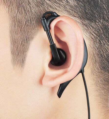 1 Pin G Shape Walkie Talkie Earpiece Headset for Motorola Talkabout MH230R MR350R T200 T260 T460 T600 T800 Radio (2 pcs) in Saudi Arabia