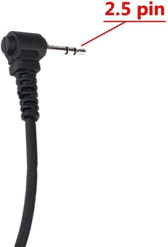 1 Pin G Shape Walkie Talkie Earpiece Headset for Motorola Talkabout MH230R MR350R T200 T260 T460 T600 T800 Radio (2 pcs) in Saudi Arabia