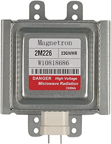 W10818686 Magnetron for Whirlpool Appliance Microwave Oven Compatible with W10626122 W10754514 W10772114 for KitchenAid KMHC319ESS2 Repair Part 2M226-23GWH Microwave Magnetron in Kuwait