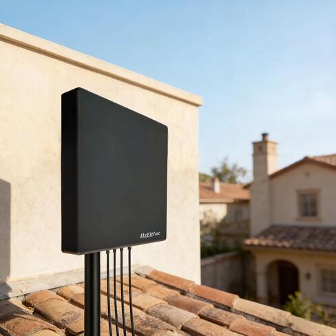 5G 4G LTE 4x4 Cross-Polarized MIMO Outdoor Panel Antenna, Fixed-Mount High Gain Wideband External Antenna for Cellular Routers, Compatible with T-Mobile Home Internet, Verizon, AT&T (Antenna Only) in Saudi Arabia