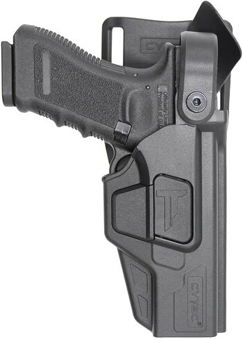 حافظة CYTAC من المستوى الثالث لـ Glock 17 Gen1-5 - خيارات RH/LH (حافظة الخدمة L3، يمين) in Kuwait