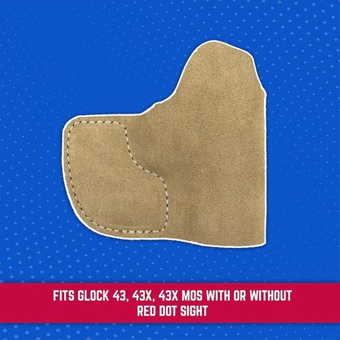 DeSantis Suede Nemesis Pocket Holster - Ambidextrous, Natural in Saudi Arabia
