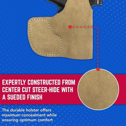 DeSantis Suede Nemesis Pocket Holster - Ambidextrous, Natural in Saudi Arabia