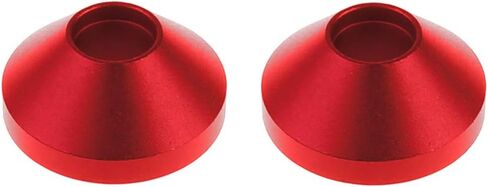 2Pcs Anodized Aluminum CNC Foot Cone Feet Alu Giving Screws for Custom Mechanical Keyboard for Case 6Colors Optional Mouseskates in Saudi Arabia
