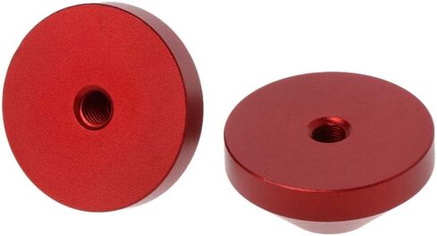 2Pcs Anodized Aluminum CNC Foot Cone Feet Alu Giving Screws for Custom Mechanical Keyboard for Case 6Colors Optional Mouseskates in Saudi Arabia