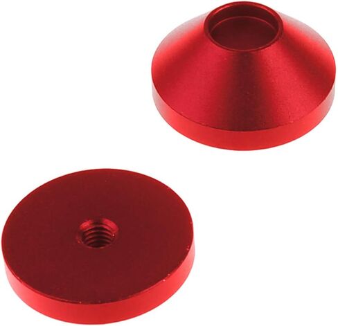 2Pcs Anodized Aluminum CNC Foot Cone Feet Alu Giving Screws for Custom Mechanical Keyboard for Case 6Colors Optional Mouseskates in Saudi Arabia