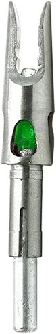 Axe Crossbows Green Lit Nocks for AX405 Crossbolts -Designed to fit AX405 .166 Diameter Crossbolts, Crossbow String Activated, Injection Molded Lighted Nock System,Super Bright LED, Weight: 44 Grains in Kuwait