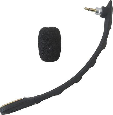 New 3.5mm Black Microphone Replacement Compatible with Astro A40 TR, Compatible with PS5, Compatible with PS4, Compatible with Xbox One and for PC Gaming in Saudi Arabia