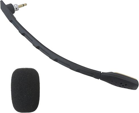 New 3.5mm Black Microphone Replacement Compatible with Astro A40 TR, Compatible with PS5, Compatible with PS4, Compatible with Xbox One and for PC Gaming in Saudi Arabia