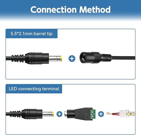 24V 120W Power Supply for LED Strip Light 5A UL-Listed LED Adapter in Saudi Arabia
