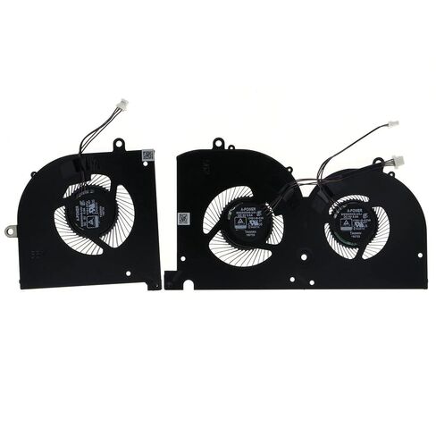 New Replacement CPU+GPU Cooling Fan for MSI GS75 Stealth P75 Creator MS-17G1 MS-17G2 BS5005HS-U3I 17G1-CPU BS5005HS-U3J 17G1-G-CW in Kuwait