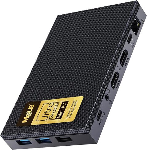 MeLE Quieter 4C Fanless Mini PC N150 8GB RAM 128GB eMMC Win 11 Pro SE-Grade in Kuwait