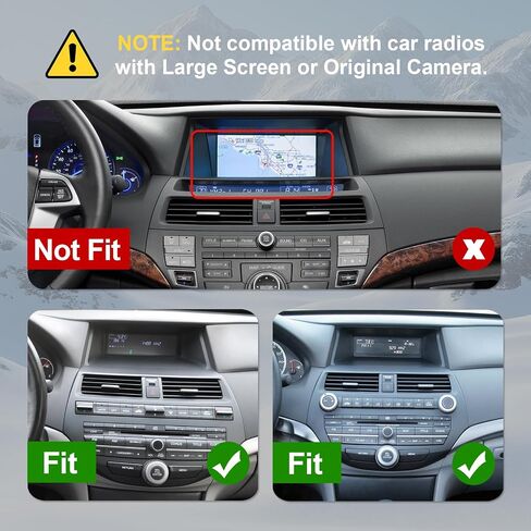 4Core+64GB Car Radio Stereo for Honda Accord 8th 2008-2013, 10.1 Inch HD Android 14 Car Stereo with Wireless CarPlay/Android Auto, Touch Screen Car Stereo with Bluetooth5.4/WiFi6/FM/Camera/SWC-Canbus in Saudi Arabia
