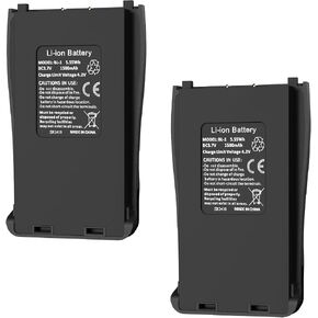 2Packs 888S Two Way Radio Battery 1500mAh USB-C Rechargeable BL-1 3.7V Compatible with 777S 666S 999S H-777 C1 BF-88A ESY-88A Walkie Talkies in Saudi Arabia