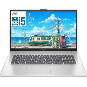 HP 17.3" Touchscreen Laptop with Lifetime Office 365 for the Web | Backlit Keyboard, Fingerprint Reader | Intel 13th Gen Core i5 CPU (10 Cores, 4.6GHz) | 64GB RAM, 2TB SSD | WiFi 6, Bluetooth 5.3 in Kuwait