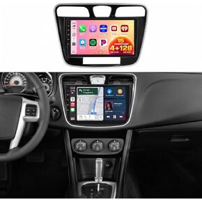 4+128G Android 15 Car Stereo for 2011 2012 2013 2014 Chrysler 200 in Saudi Arabia
