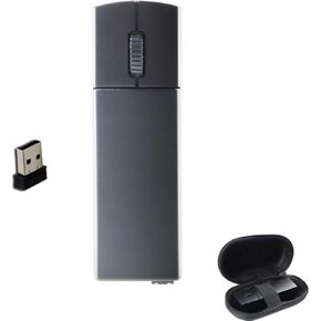 Wireless Mouse, Portable Mini Mouse with USB Receiver Storage Case in Saudi Arabia