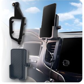 Phone Holder for Honda Pilot 2016-2022 Model Years/Custom Made/Easy to Install/No Tools Required in Saudi Arabia