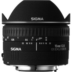Sigma 15mm f/2.8 EX DG Diagonal Fisheye Lens for Canon SLR Cameras (Renewed) in Saudi Arabia