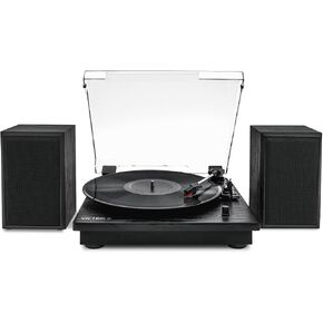 Victrola Montauk - Bluetooth Record Player with Stereo Speakers - Black in Kuwait