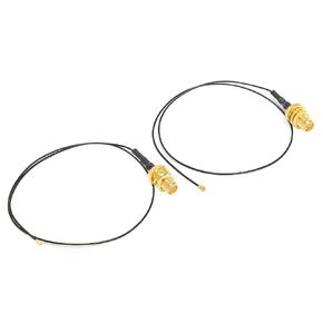 M.2 WiFi External Antenna Cable, Practical 30cm Extension for Enhanced Connectivity, Suitable for Various Wireless Cards, 2 Units in Saudi Arabia