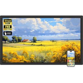 Frameo 32" 64GB Large WiFi Digital Picture Frame for Photo & Video Sharing in Saudi Arabia