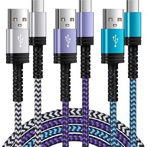 Type C Charger Cable Fast Charging,[10FT,3Pack] Long Android Phone Charger in Saudi Arabia