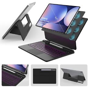 2-Piece Keyboard Case for Galaxy Tab S11/S10/S9/S8 Ultra 14.6 Inch in Kuwait