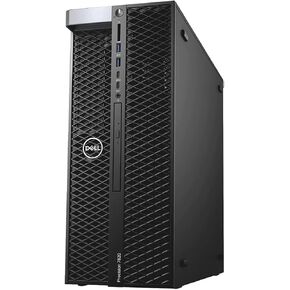 Dell Precision 7820 Workstation Desktop | Xeon Silver - 4114-1TB SSD Hard Drive - 96GB RAM - Nvidia Quadro P4000 | 10 cores @ 3 GHz - 8GB GDDR5 Win 11 Pro Black (Renewed) in Saudi Arabia