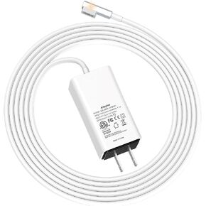 45W Charger Compatible with Mac Book Air, Mag 1 L-Tip Power Adapter Laptop Charger Compatible with Mac Book Air 11/13 Inch (Before Mid 2012 Models), Fast Charger for Old Mac Book in Saudi Arabia
