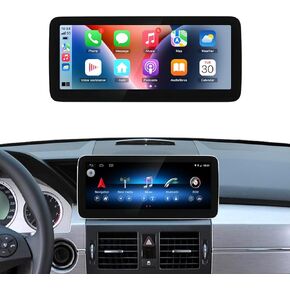 12.3 Inch Android 13 Touch Screen Wireless carplay Android Auto 4GB RAM+64GB ROM for Mercedes Benz GLK Class X204 2008-2012 NTG4.0 Support Mirror Link GPS Navigation Bluetooth in Saudi Arabia