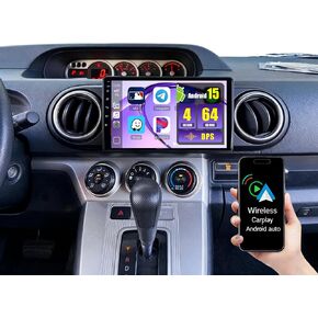 4+64G 9'' Android 15 Car Stereo for Toyota Scion xB 2007-2019 in Saudi Arabia